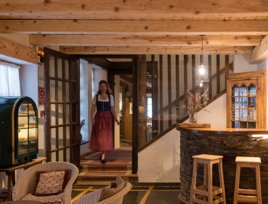Sala de estar Hotel Chalet Val de Ruda